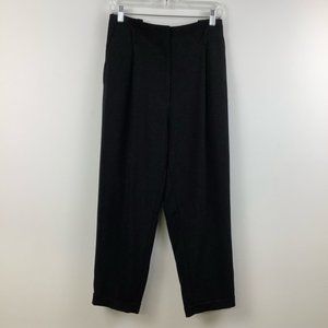 H&M Paperbag Waist Pants in Black
